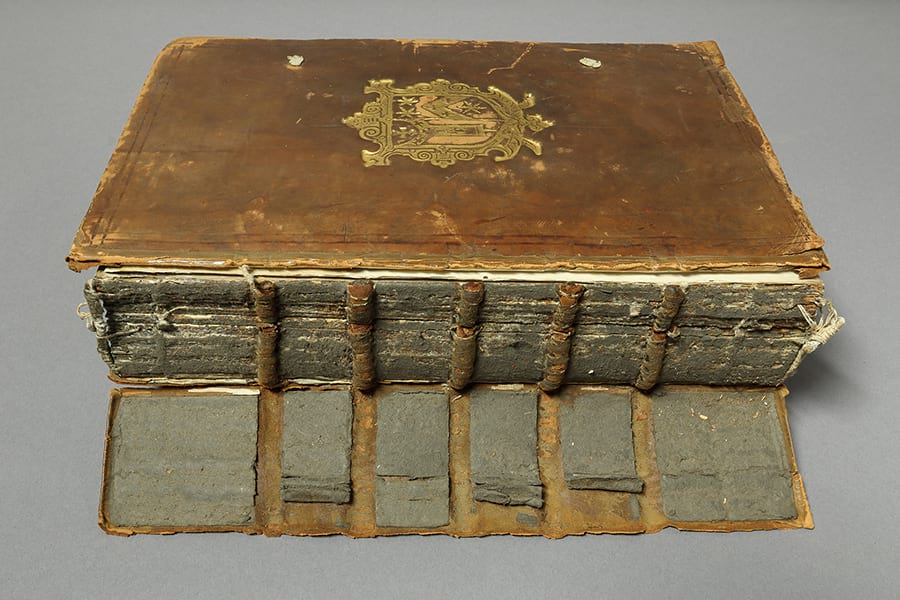 MS. Laud Lat. 102 before conservation treatment