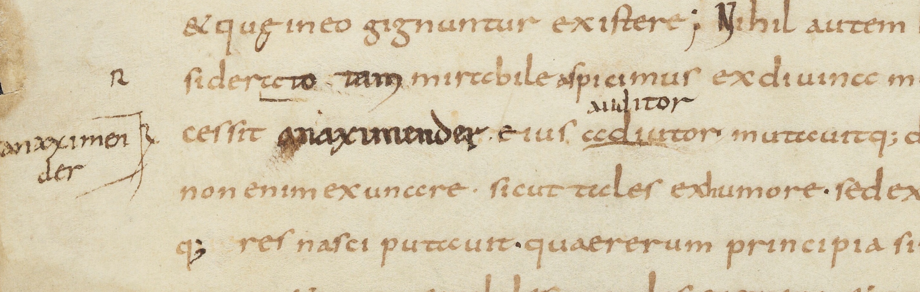 Bodleian Library MS. Laud Misc. 135, fol, 1v
