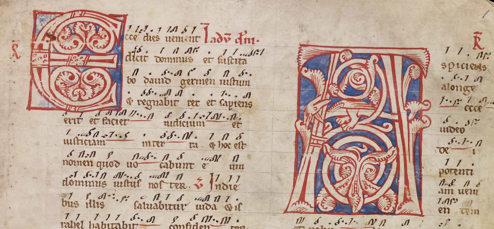 Oxford, Bodleian Library, MS. Laud. Misc. 284, fol. 1r