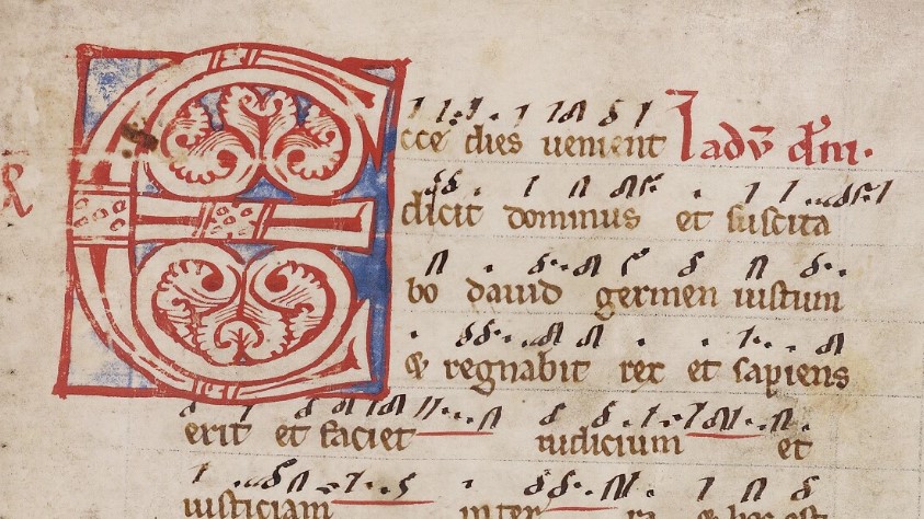 Oxford, Bodleian Library, MS. Laud. Misc. 284, fol. 1r